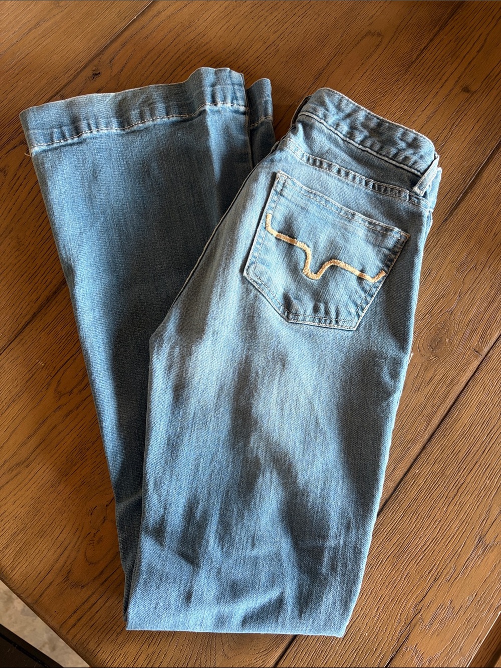 Kimes Ranch Women's Light Blue Boot Cut Jeans